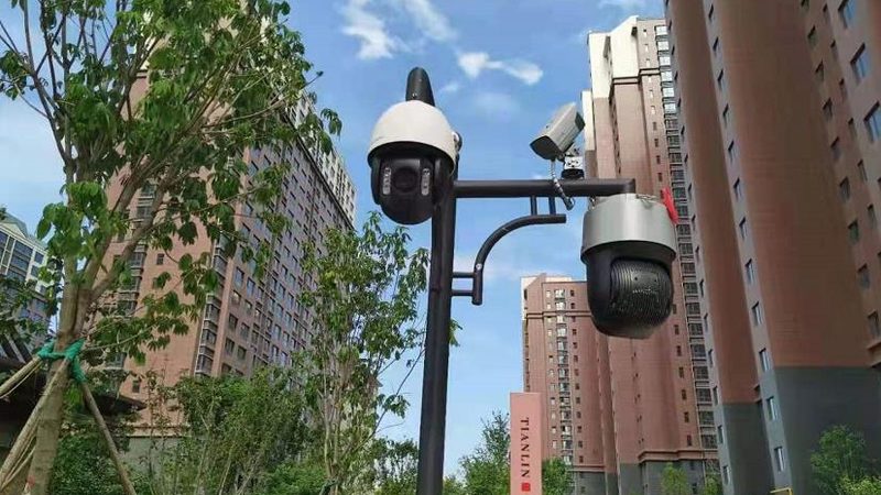 监控摄像头支架安装尺寸：尺寸背后的稳定与合规**